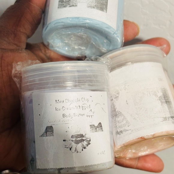 Whipped body butter 3 pack fudge Chocolate Hawaiian Cherry and Mint Chocolate - Picture 4 of 4